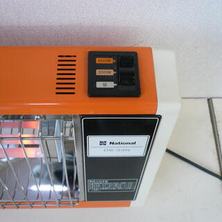 ナショナル電気ストーブDS-34N600Wの画像