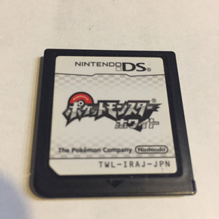 ポケットモンスターホワイト カセットのみ ジャンク扱い