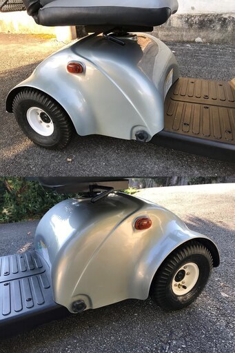☆彡激安! 4輪タイプの電動車いす。セニアカー・シニアカー!!!バッテリー元気!!ご近所は配達無料!!! 完全整備済み!!!程度上!!