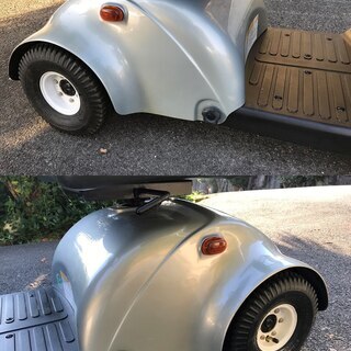 ☆彡激安! 4輪タイプの電動車いす。セニアカー・シニアカー!!!バッテリー元気!!ご近所は配達無料!!! 完全整備済み!!!程度上!!!① ☆彡激安! 4輪タイプの電動車いす。セニアカー・シニアカー