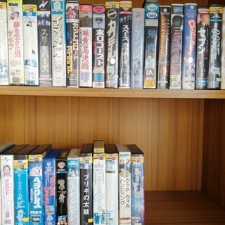 古いＶＨＳの映画ビデオです。