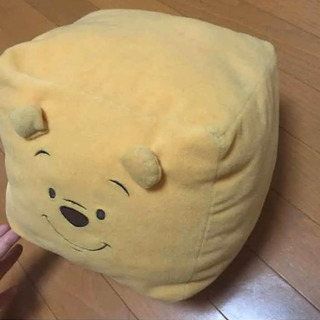 くまのぷーさん　サイコロクッションの画像