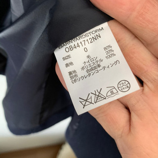 BARNYARDSTORM バンヤードストーム  チェスターコートの画像