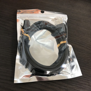 iPhone充電ケーブル（黒）