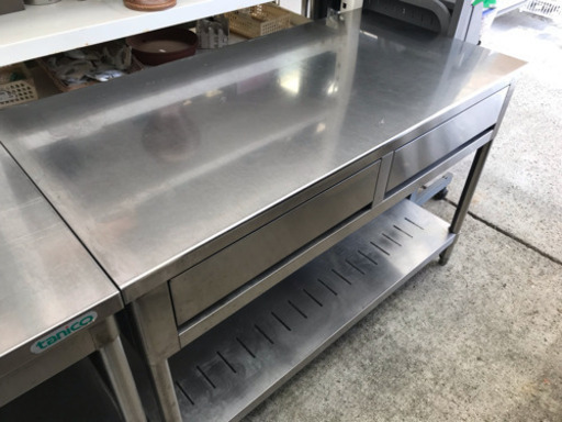 タニコー 引き出し付作業台 中古