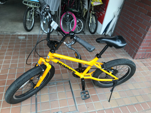 ★美品★HUMMERハマー　極太20×3.0タイヤ　6段変速付き