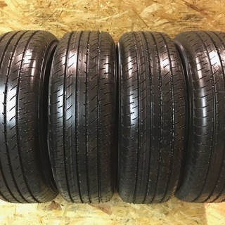 YOKOHAMA/BluEarth E51 215/65R16 17年製 新車外し 4本Set アルファード ヴェルファイア等 (TB10)