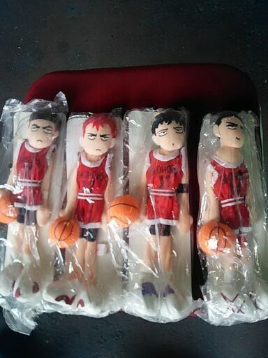 BANPRESTO・スラムダンク人形四体セット※デッドストック超プレミアムレア物新品未開封
