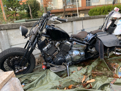 ドラッグスター400 不動放置車両