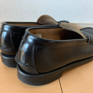 美品REGALリーガル定番のローファー黒26.5cm通勤通学の画像