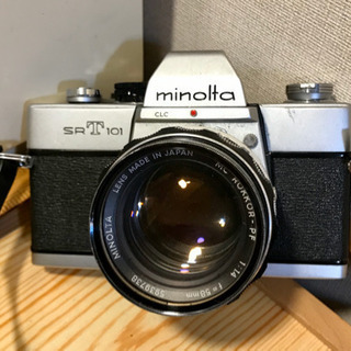ミノルタ　minolta SRT101動作品‼️シャッター等良好...