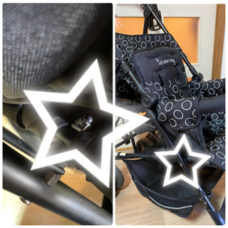 2人乗りベビーカー キンダーワゴンの画像