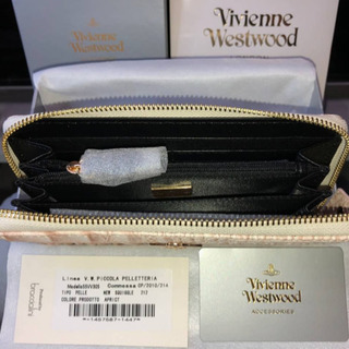 【新品】 ヴィヴィアン ウエストウッド Vivienne 長財布 クロコ調の画像