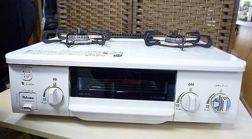 パロマ ガステーブル LPガス 右強火 2019年製 IC-S37KSH-R 幅56.5cm 札幌市 白石区 東札幌