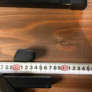 【新品未使用！】汎用キャリアベースバー・ルーフレールマウントセットの画像