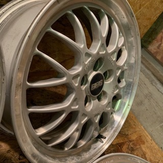 BBS FORGED スバル レガシィ純正OPホイール 16×6.5J5HPCD100+55 4本Set (HB37) クレジットカード QR決済可能