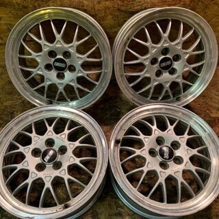 BBS FORGED スバル レガシィ純正OPホイール 16×6.5J5HPCD100+55 4本Set (HB37) クレジットカード QR決済可能