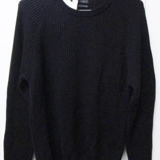 新品ZARA MAN ザラのニットセーター ブラックLサイズ