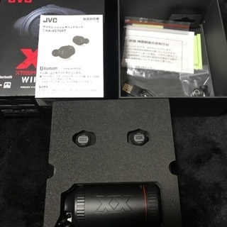 Bluetoothイヤホン  JVC XTREME XPLOSIVES HA-XC70BT-B  の画像
