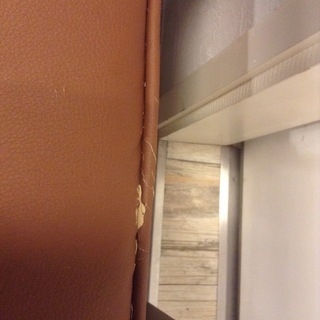 リクライニング１Pソファ　中古の画像