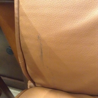 リクライニング１Pソファ　中古の画像