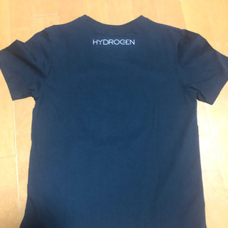 ハイドロゲン Tシャツ 黒  HYDROGEN  ブラック ドクロの画像