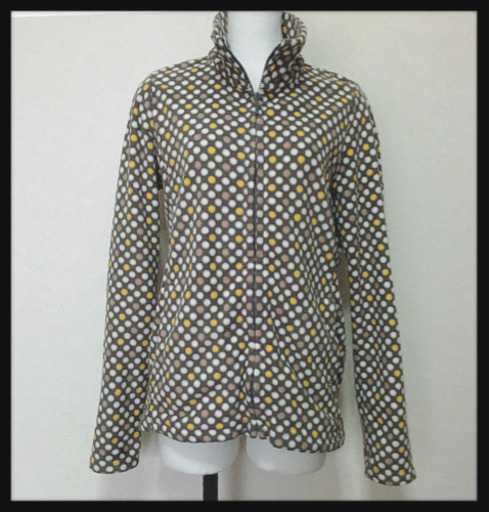 ご購入者様決定 ［UNIQLO］ドット柄フリースジャケット キッズ160cm