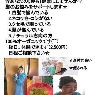 【頭皮のお悩みを植物ヘナ100％で解決する会】の画像