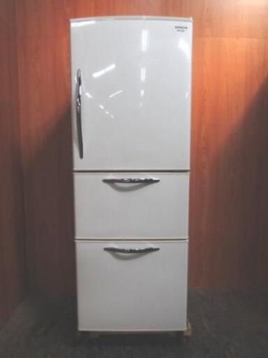 HITACHI 日立 冷凍冷蔵庫 (265L） 3ドア 白 R-S27CMV (W) 自動製氷 2012年製