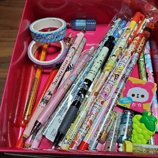 筆記用具すみっこぐらし等