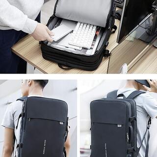 新品未使用　超大容量ビジネスリュックの画像