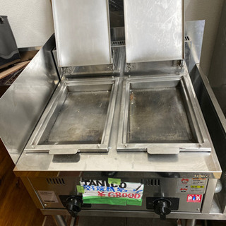 厨房機器 飲食店店舗用品 タニコー ガス餃子グリラー N-TCZ-6060GW 都市ガス 13A用 業務用 餃子焼機 ギョーザの画像