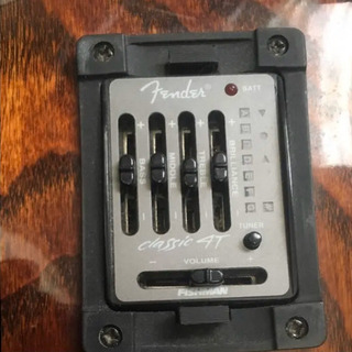 FENDER エレアコ  ハードケース、ソフトケース付きの画像