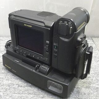 SHARP シャープ VideoHi8対応 VL-HL3 ビデオカメラ ビューカム  TV出力可能 Video8の画像