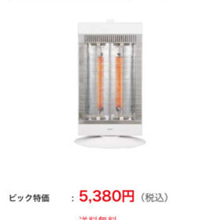 メイクマンで購入カーボンヒーター
