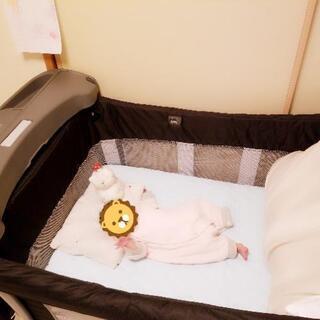 【価格変更】Joie プレイヤード兼ベビーベッドの画像