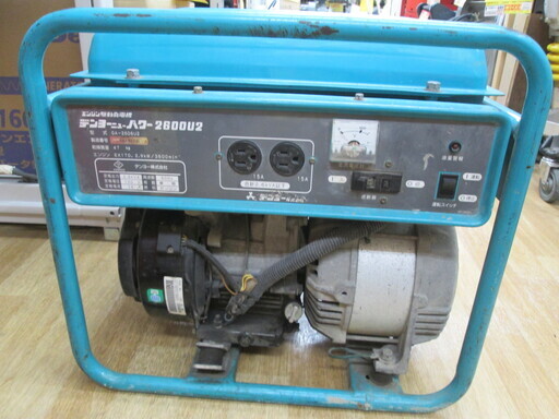 デンヨー　発電機　2600U2　中古品