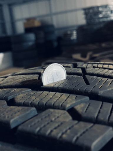 ハリアー スタッドレス 4本セット 17インチ バリ溝  225/65R17