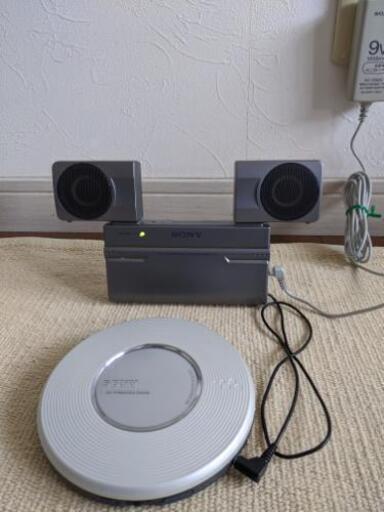 SONY CD ウォークマンとスピーカーシステム