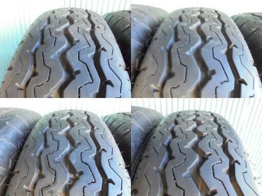 ダンロップ SP LT5 205/85R16 117/115L LT 4本 9.5分溝 極上新品同様品！