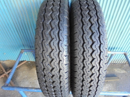 ダンロップ SP LT5 205/85R16 117/115L LT 2本 9.5分溝 極上新品同様品！