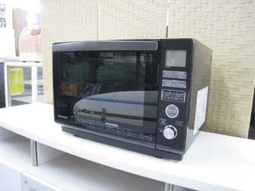 SHARP スチームオーブンレンジ 2018年製  ブラック 美品￥18,000-