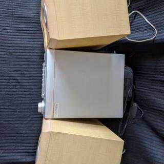 美品　3連装CD、MDミニコンポの画像