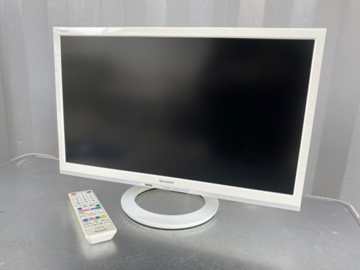 格安！シャープ 液晶テレビ◇22型 2016年製◇ホワイト◇ JT-0023
