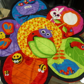 お値下げ！ラマーズ スピン＆ガーデンジム ベビージム プレイマット lamaze ベビー用品　札幌　西岡店の画像