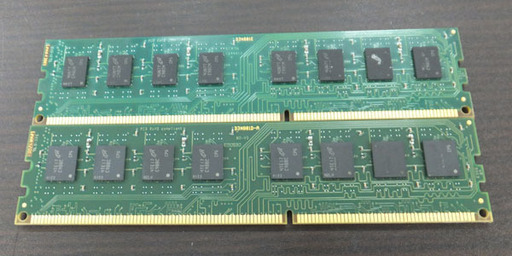 パソコン デスク用メモリー 8GB Crucial CT102464BA160B DDR3 2枚セット ペイペイ対応 札幌市西区西野