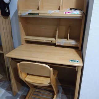 学習机と椅子のセット