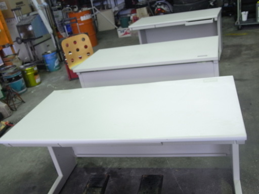 オフィス　机　3点セット