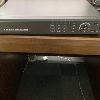 防犯カメラ/レコーダー　一式セット 防犯カメラ 一式セット カメラ2台 レコーダー、配線類など