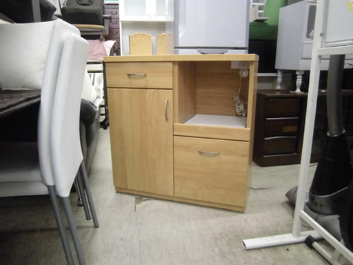 南12条店 ミドルレンジボード レンジボード 色/ナチュラル 幅800mm
